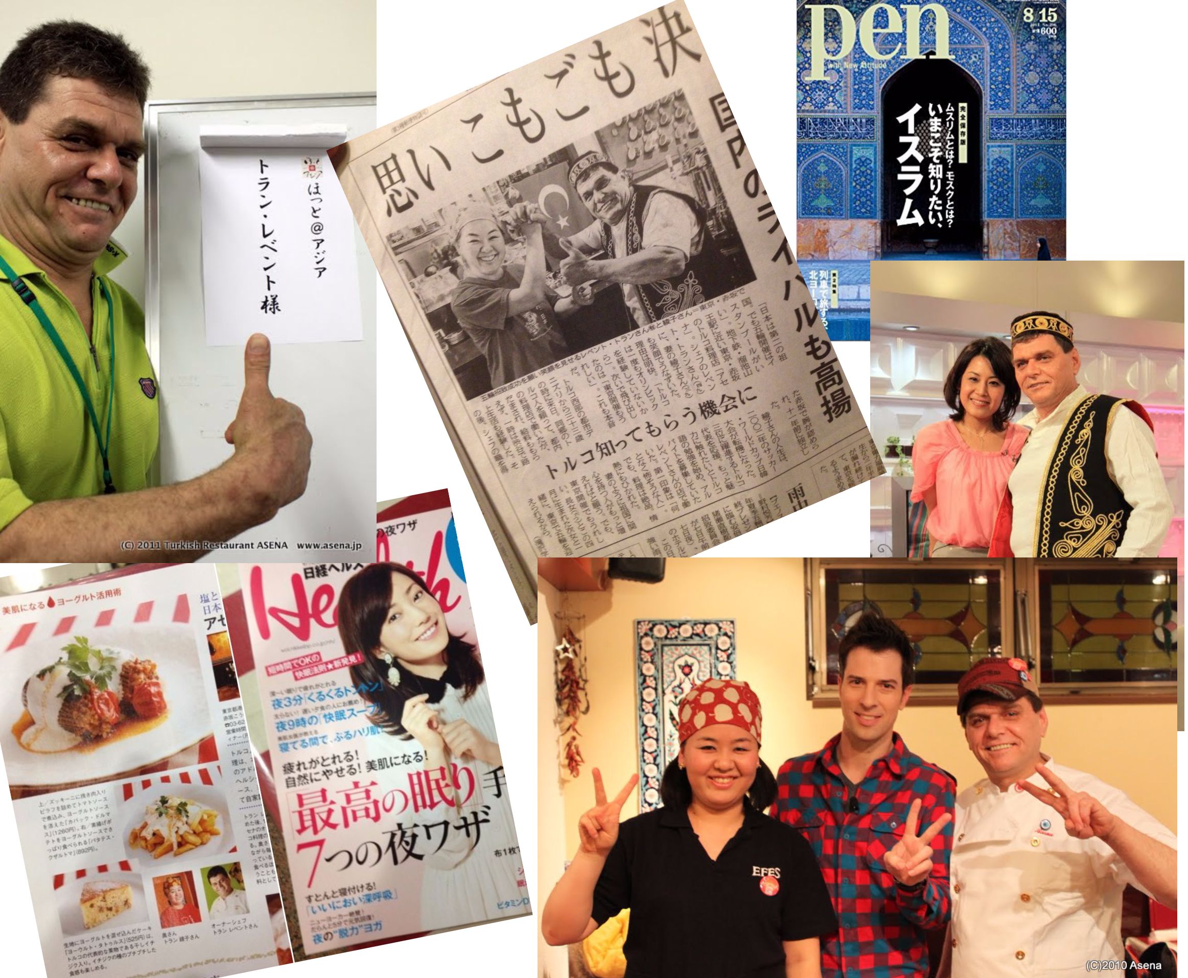 テレビ、ラジオ、雑誌に多数出演